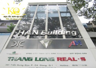 VĂN PHÒNG CHO THUÊ QUẬN 1 HAN BUILDING